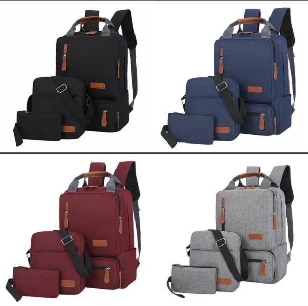 3 in 1 Simple Laptop and School Bag